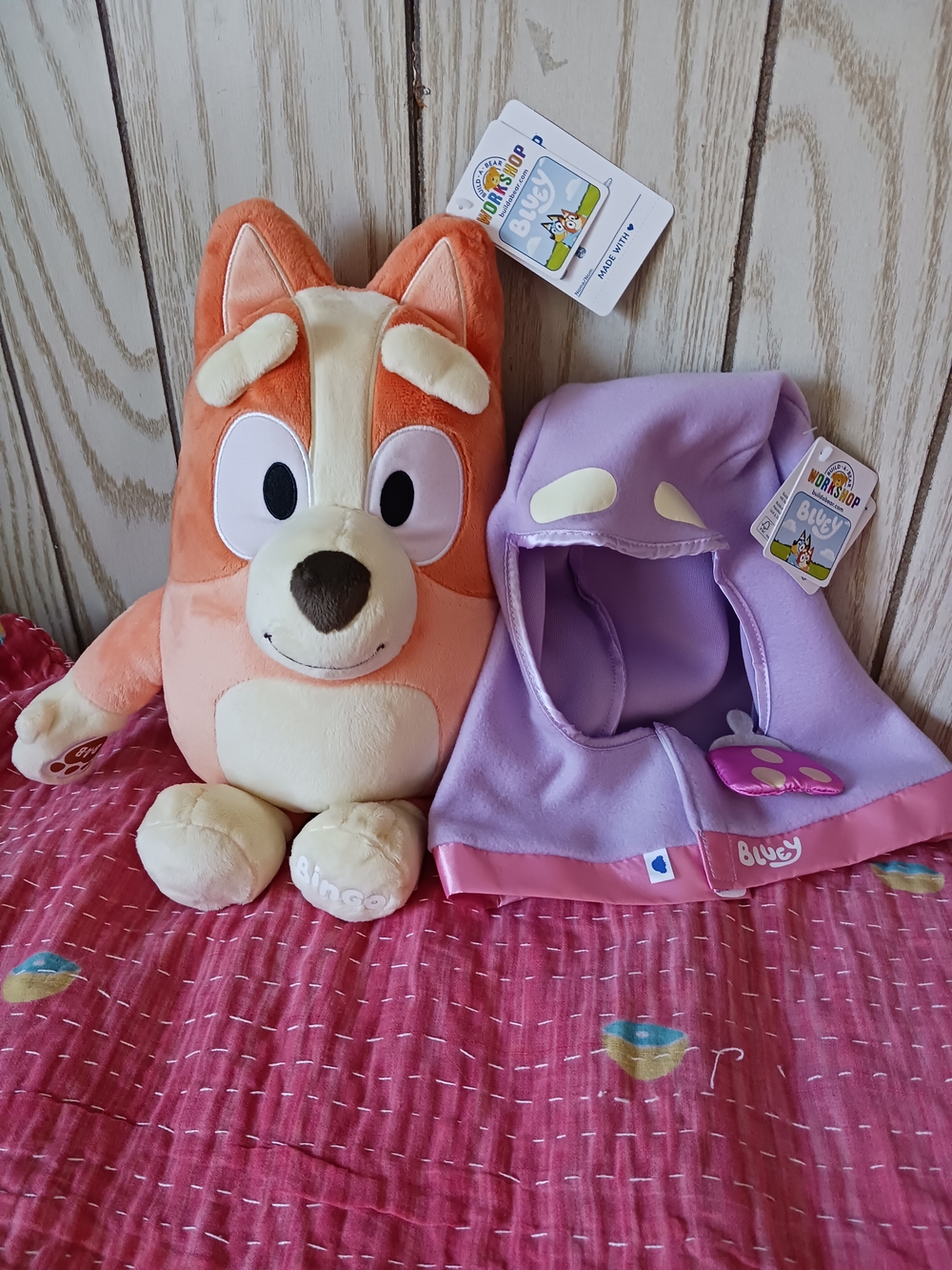 Build a Bear Bingo Grannies Rita Bluey